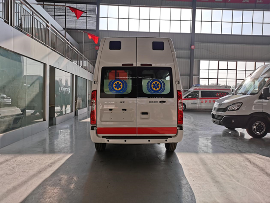 福特全順 V348 長(zhǎng)軸高頂救護(hù)車雙負(fù)壓